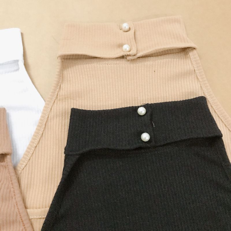 Áo Yếm Ngọc Croptop Thun Gân alohashop91