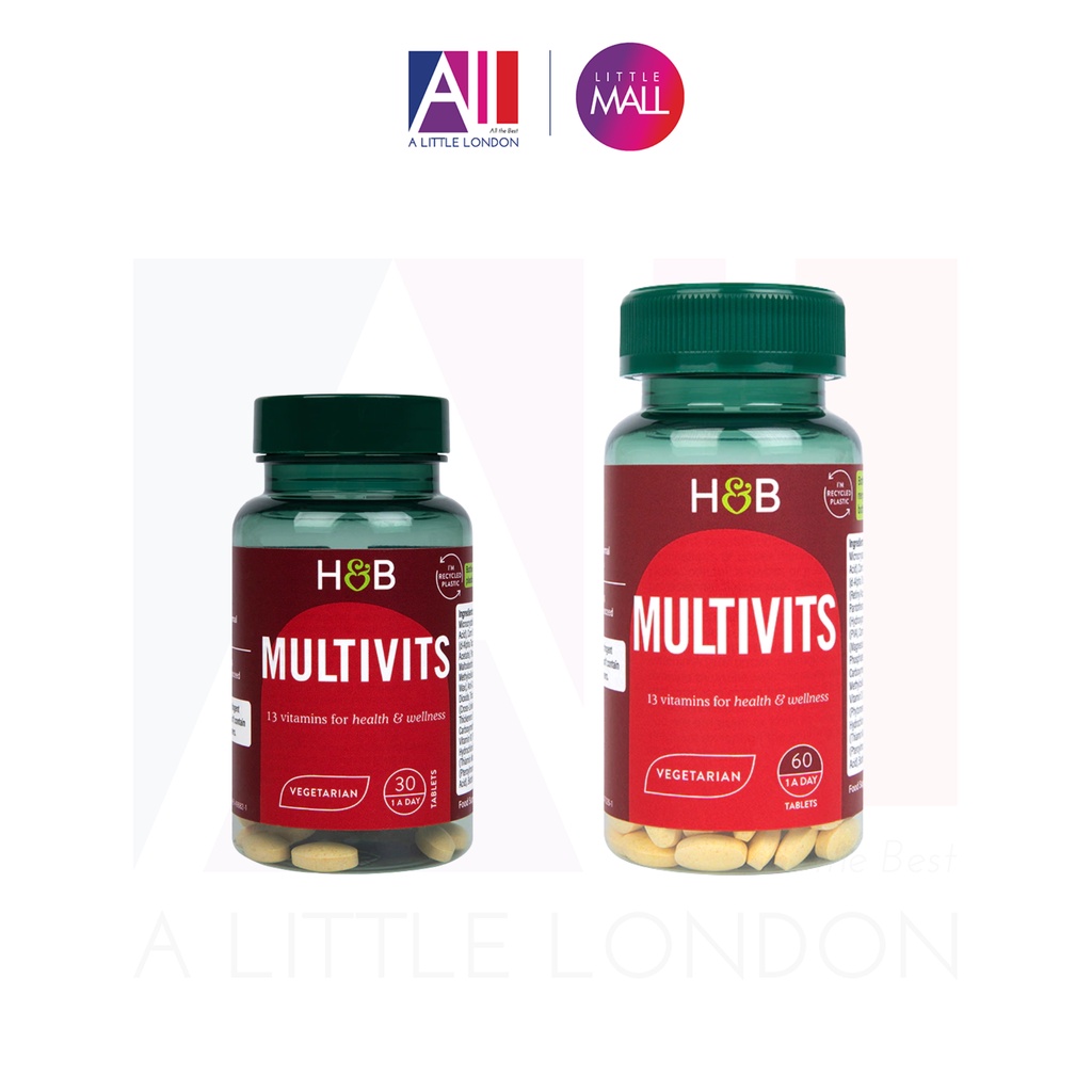 Viên bổ sung vitamin tổng hợp Holland & Barrett Radiance Multivitamins One A Day (Bill Anh)