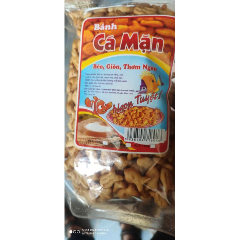 Bánh cá mặn thơm ngon