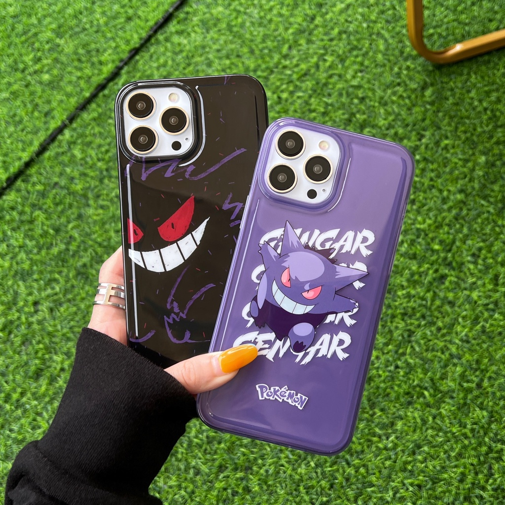 Ốp Điện Thoại tpu Gengar Mềm Hoạt Hình Cho Iphone 7plus / 8plus x / xs xsmax 11 11promax 12 12pro 12promax 13 13pro 13promax 12mini 13mini