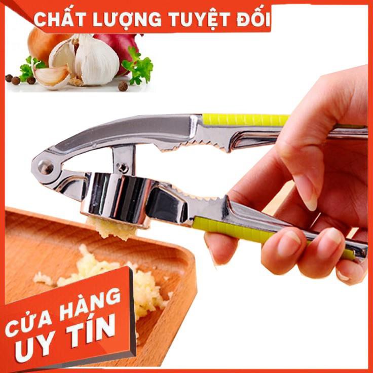 Dụng cụ Dập tỏi , Nghiền tỏi , Ép tỏi Bằng Inox Đa Năng