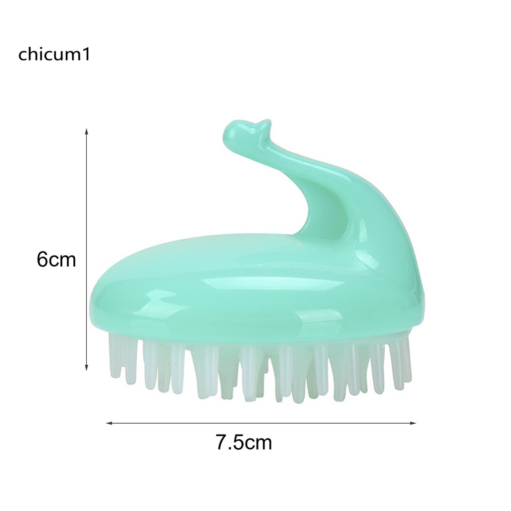 [Hàng mới về] Bàn chải mát xa da đầu thiết kế nhỏ gọn tiện dụng