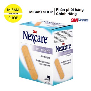 Băng Keo Cá Nhân TAN Nexcare 10 miếng/gói, 10 gói/hộp - XH002023378 – Hàng Chính Hãng📞Misaki Shop