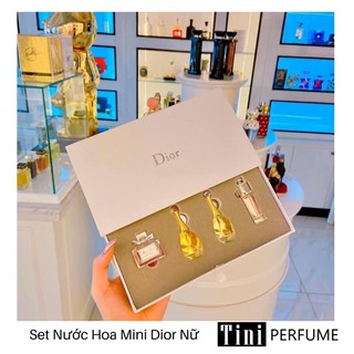 SET NƯỚC HOA DIOR 4 CHAI CHÍNH HÃNG