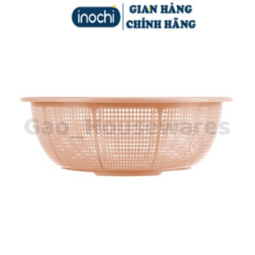 [FreeShip] Rổ nhựa tròn lớn 30cm cao cấp inochi, đa năng, tiện lợi - Giao màu ngẫu nhiên