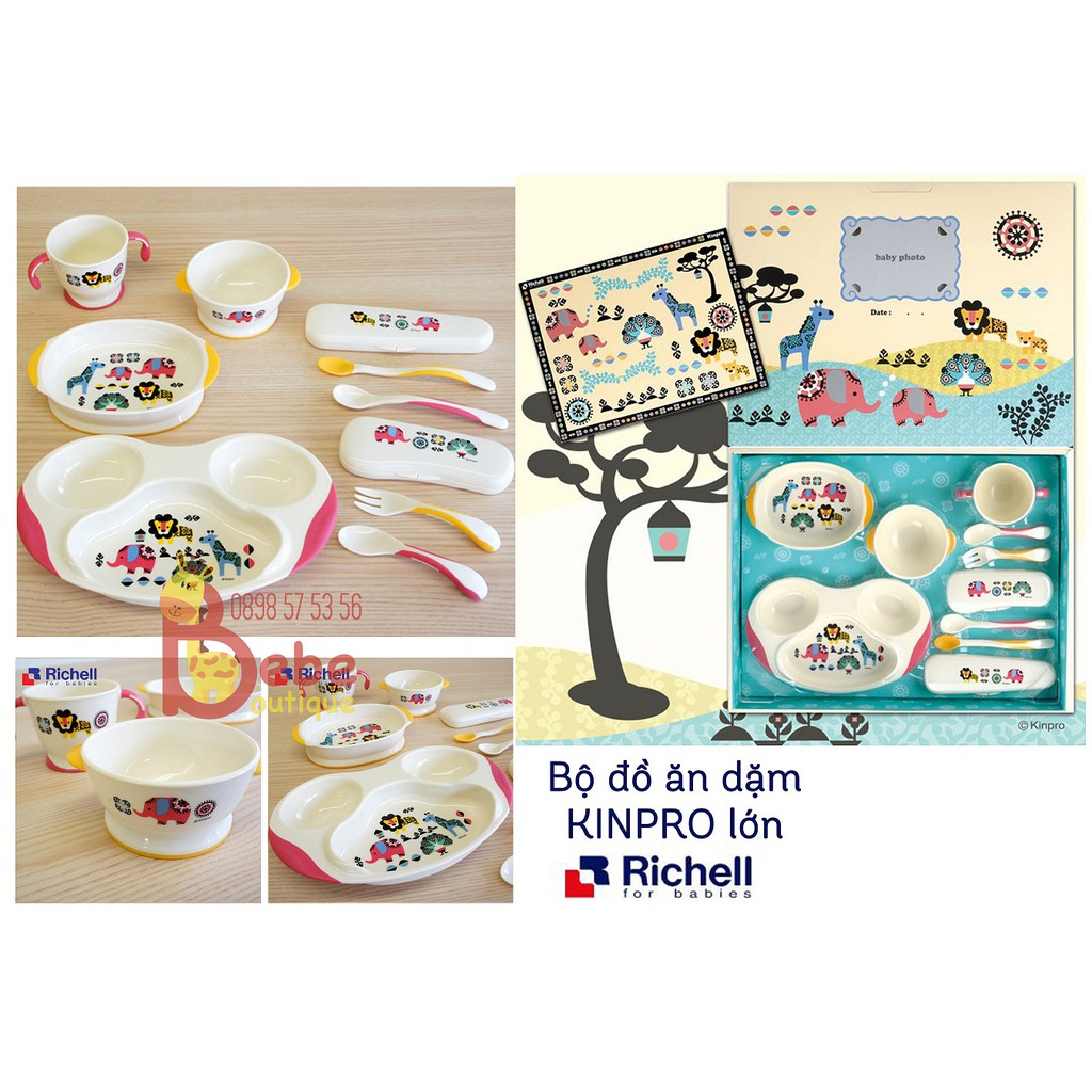 Bộ ăn dặm RICHELL Kinpro lớn