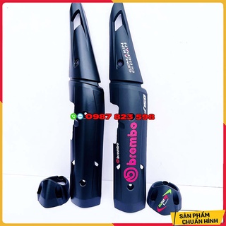 Ốp pô kiểu zin exciter 150