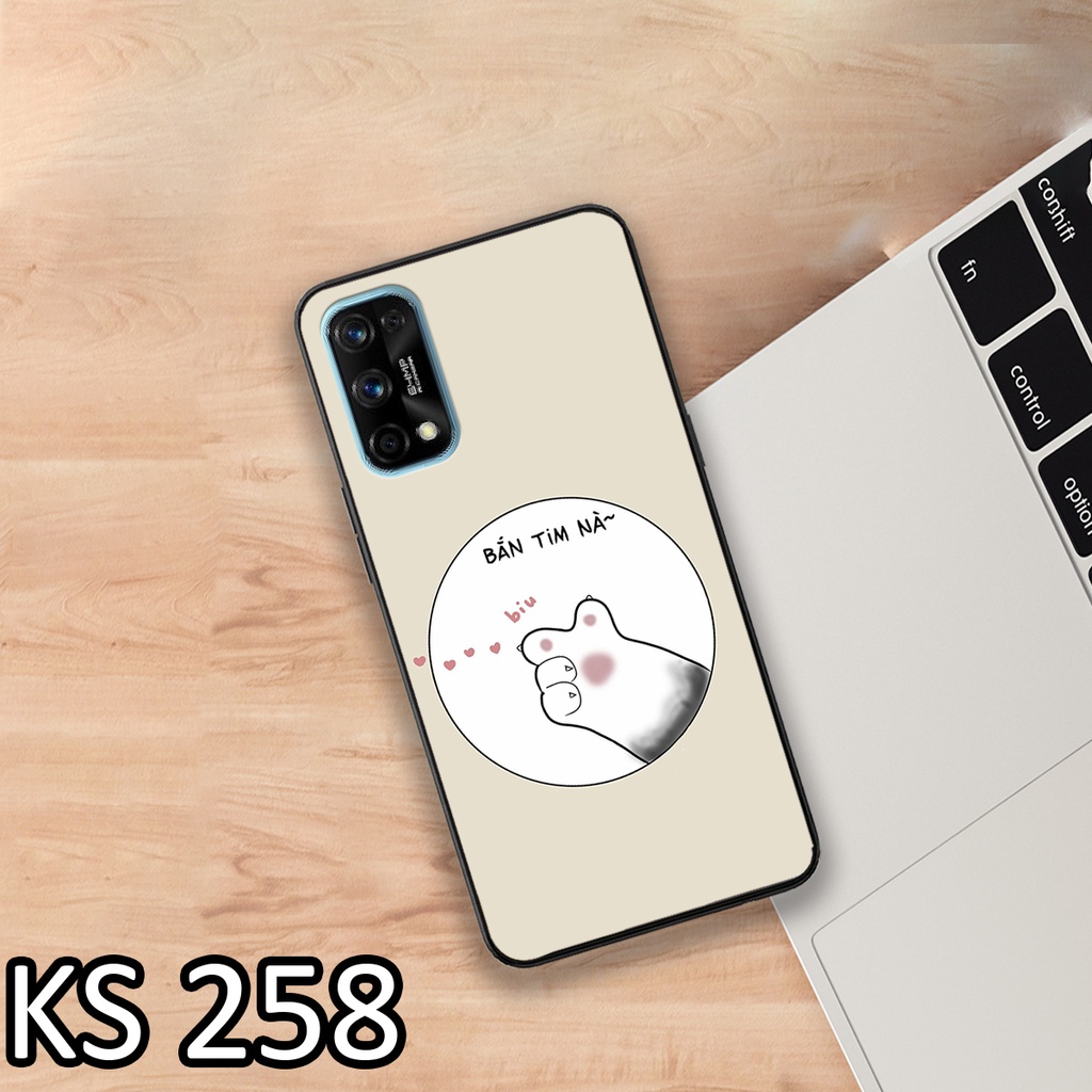 [FreeShip ExTra] Ốp lưng Realme 7/Realme 7i/Realme 7 Pro/Realme 8/Realme 8 Pro/Realme 9i  in hình mèo con đáng yêu
