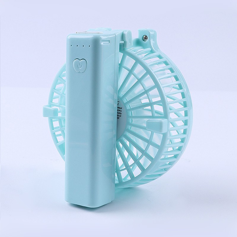 Quạt Mini Gấp Gọn Cầm Tay Có Màu Sắc Tươi Tắn Làm Mát 3 Tốc Độ (handy mini fan)