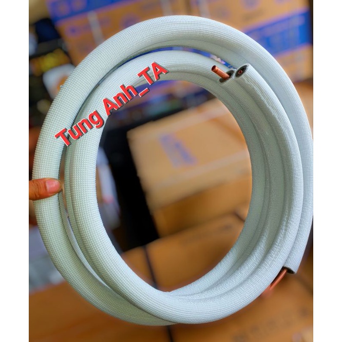 Ống đồng điều hòa luồn sẵn bảo ôn
