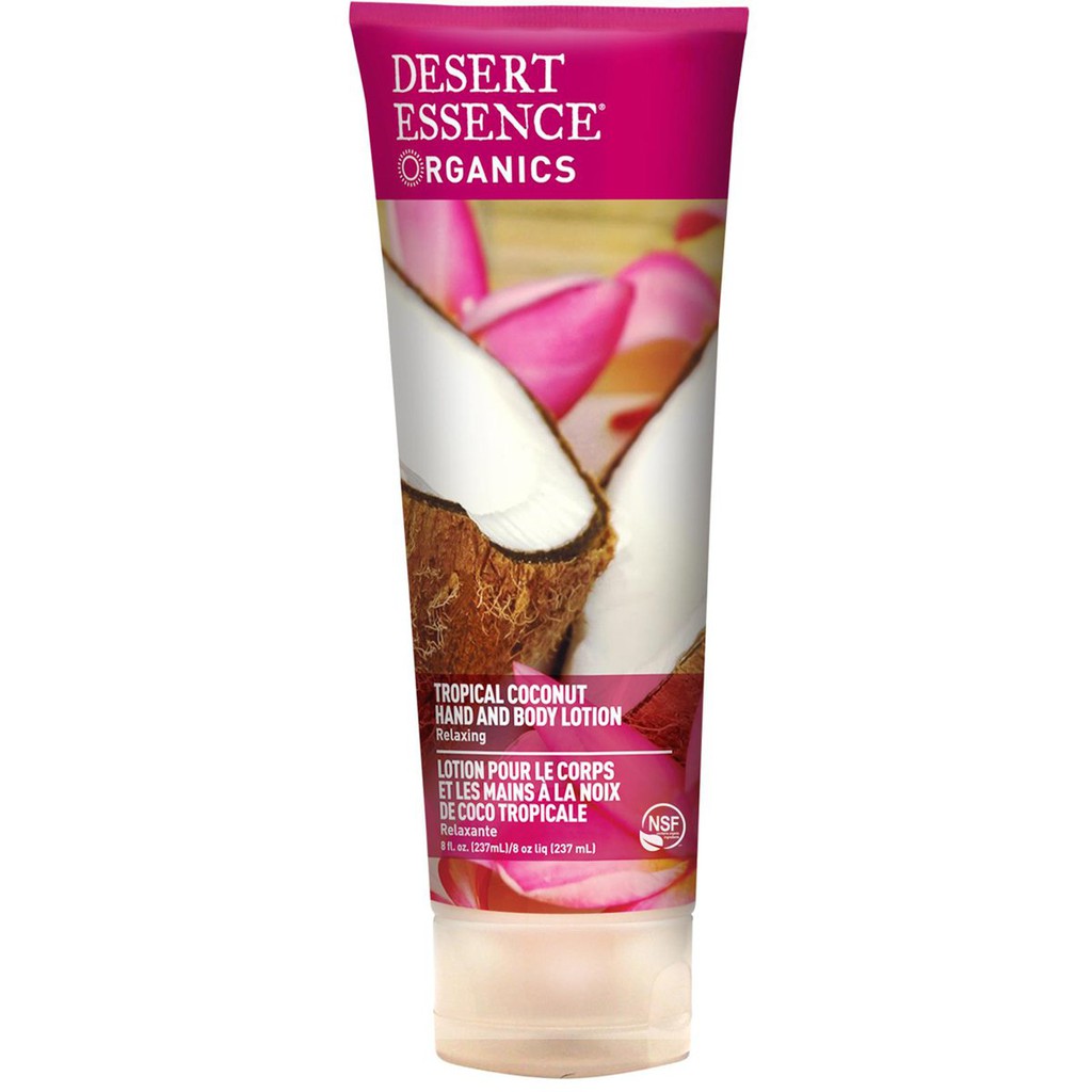 [Desert Essence] Lotion dưỡng tay và cơ thể hữu cơ 237ml