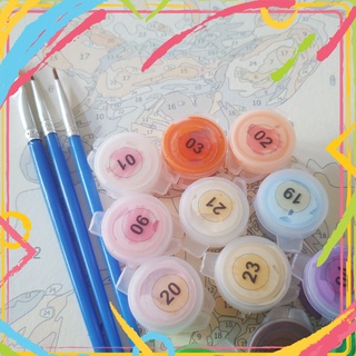 Màu Megix Pro vẽ trên mọi chất liệu (mã màu số 01 tới 50) - Hủ chiết 5 ml - Màu cao cấp chuẩn Châu Âu