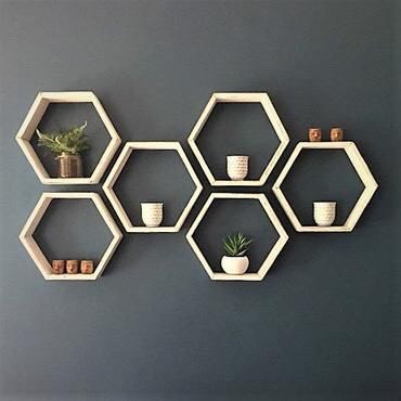 Kệ gỗ treo tường trang trí