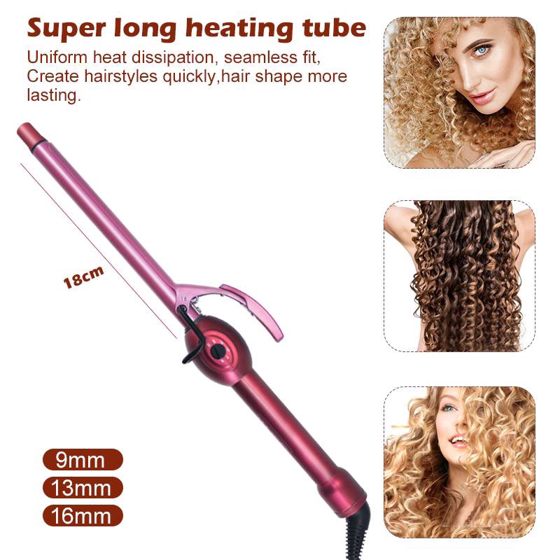 Ubeator Máy Uốn Tóc Bằng Sắt 9mm13mm16mm Chuyên Dụng Cho Salon