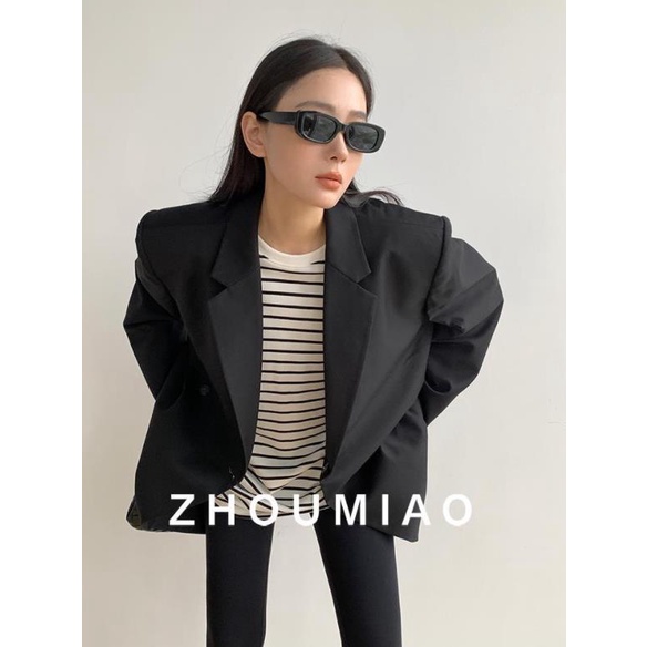 Honypove autumn 2022  temperament small suit jacket female
