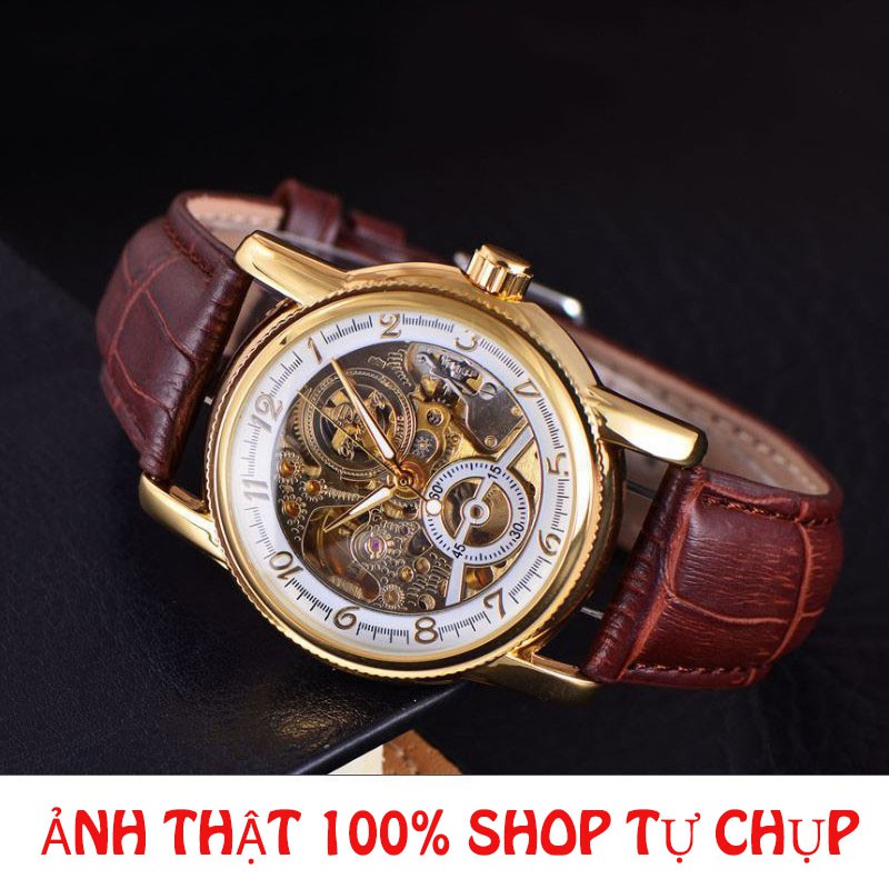 Đồng hồ nam, chính hãng Forsining, cơ tự động, lộ máy đẹp đến từng chi tiết, nam tính mạnh mẽ - BẢO HÀNH 12 THÁNG | BigBuy360 - bigbuy360.vn