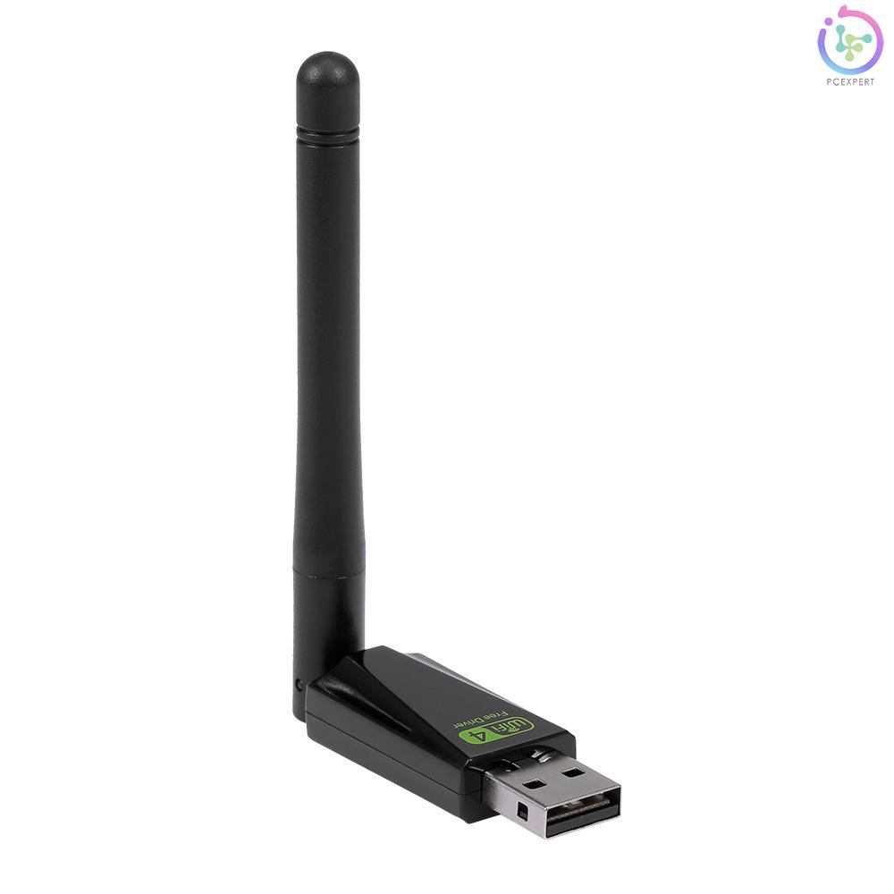 USB wifi kết nối mạng LAN cắm vào và sử dụng ngay không cần cài đặt có anten xoay được dành cho Win