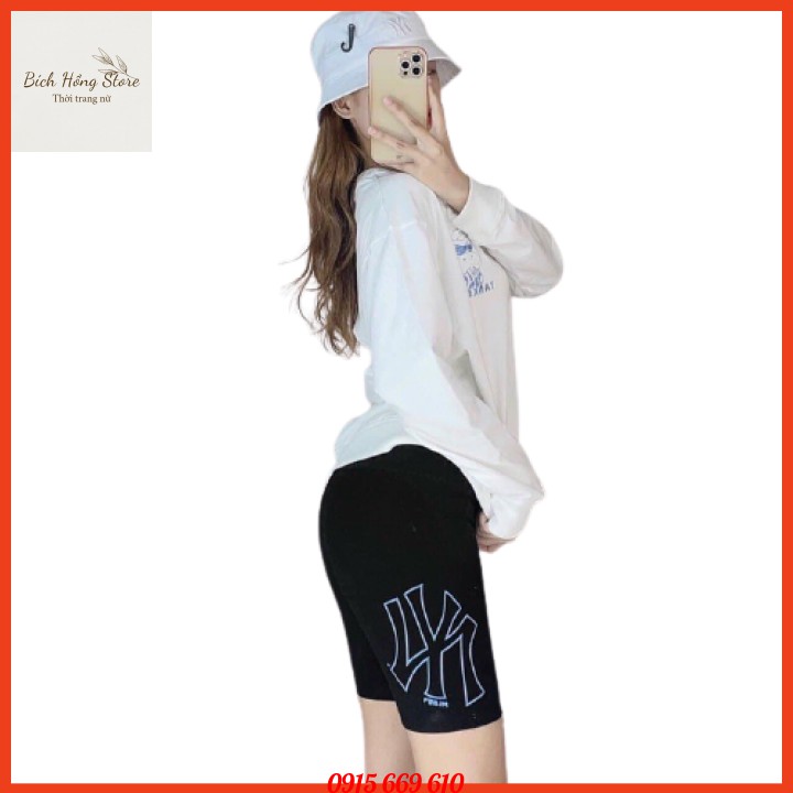 Quần Legging Lửng Nâng Mông Cotton Co Giãn 4 Chiều - Quần Legging Nữ Đen - Freesize