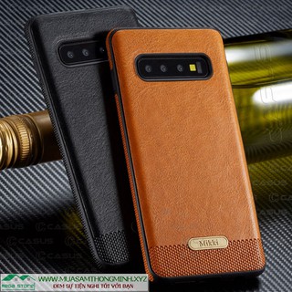Ốp Lưng Da Samsung Galaxy S10, S10 Plus, S10E