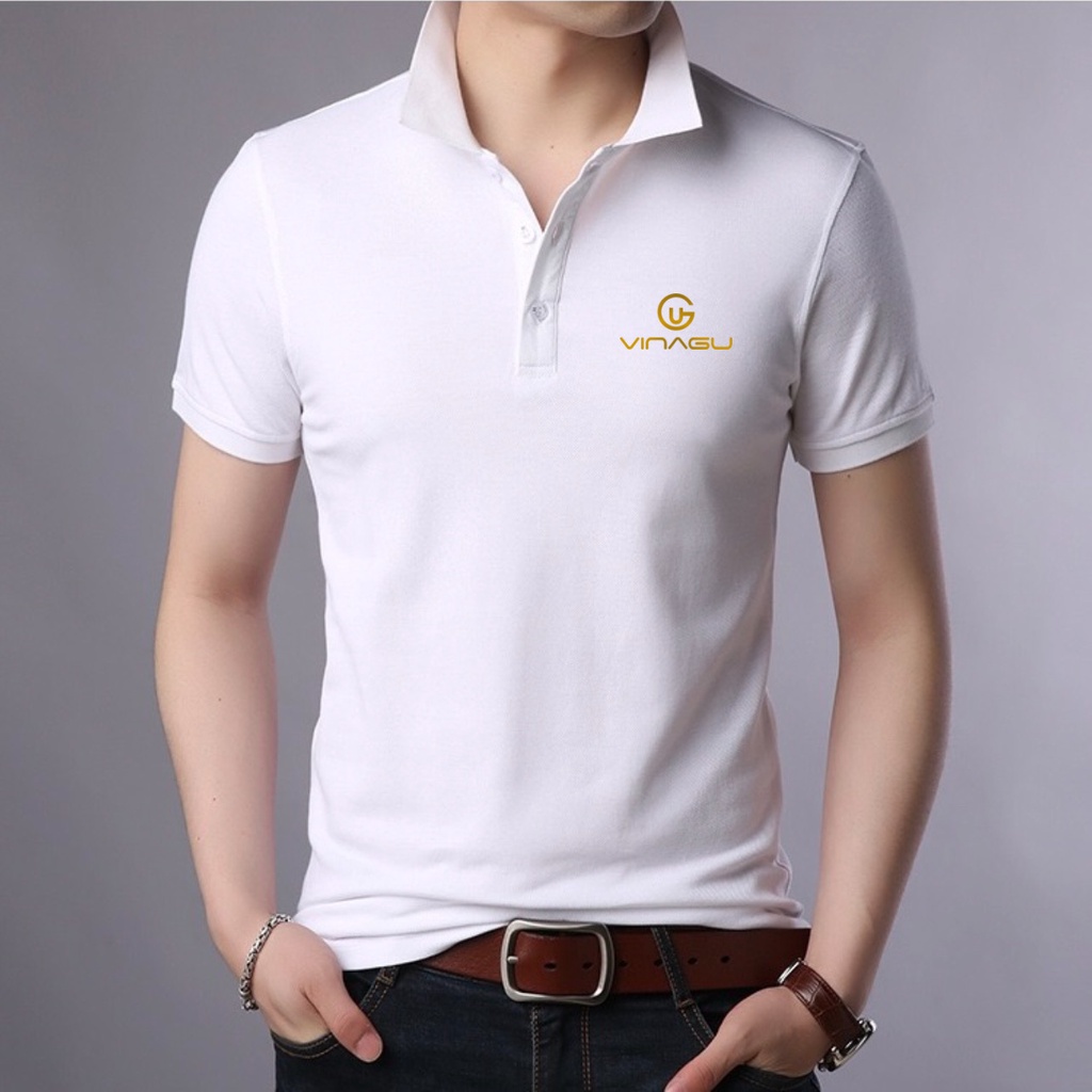 [Hàng cao cấp vnxk] Áo thun polo nam VINAGU cao cấp