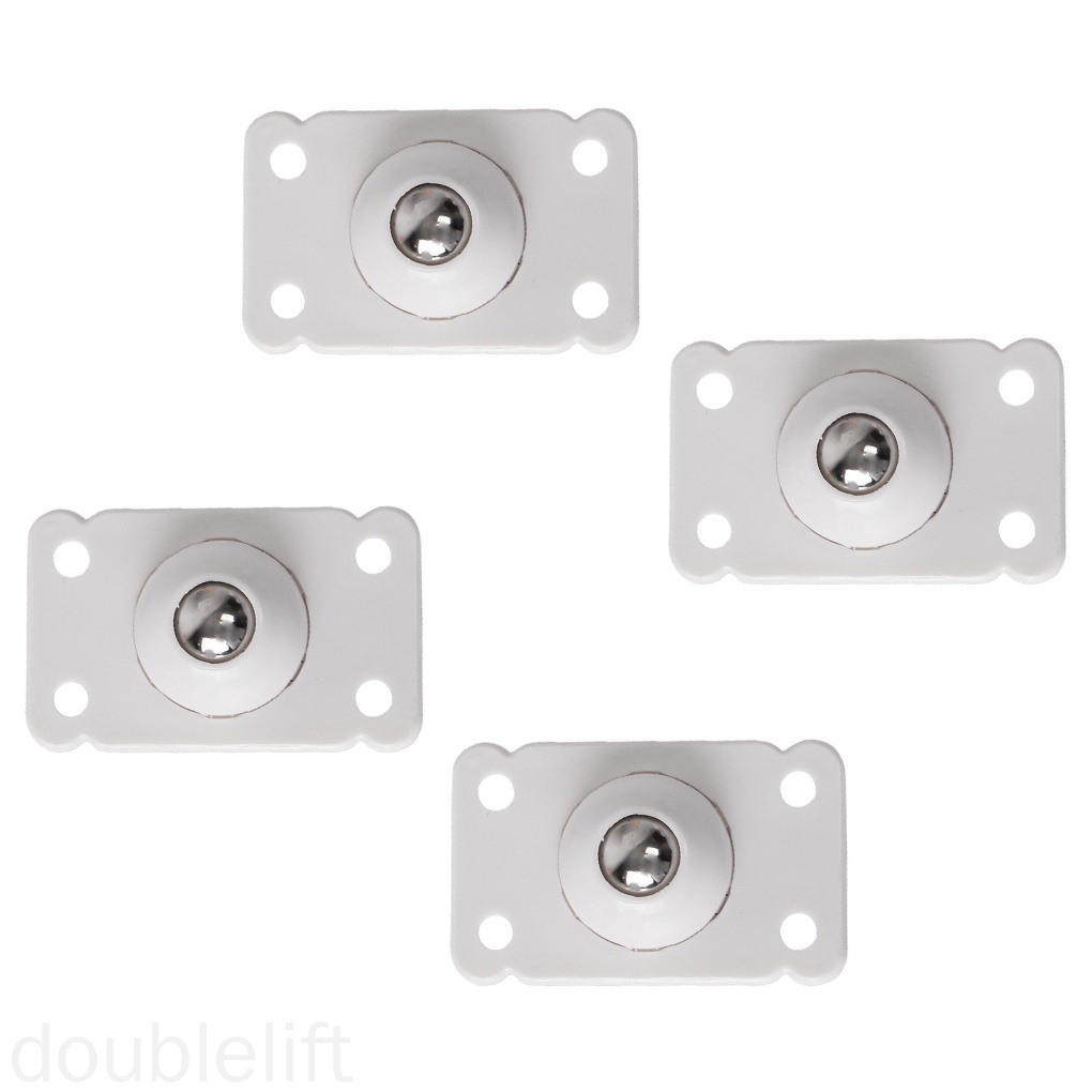 Bánh xe lăn bằng thép không gỉ xoay 360 độ gắn hộp đựng đồ dùng chuyên nghiệp