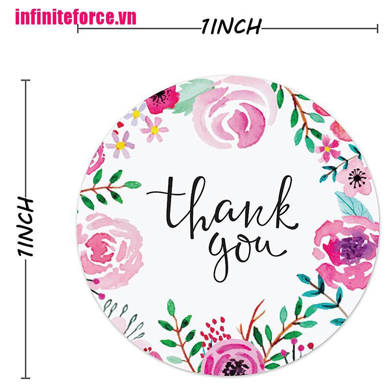 Cuộn 500 Miếng Dán Chữ Thank You Trang Trí