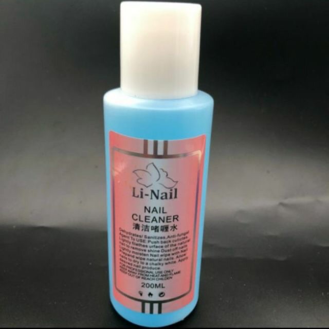 Nước lau gel, nước phá gel,nước rửa cọ Li_NAIL Chai 200ml và 500ml