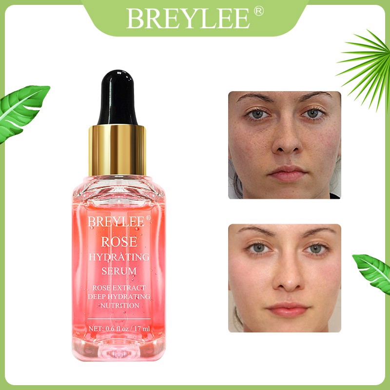 Serum Breylee Chiết Xuất Hoa Hồng 17ml Dưỡng Ẩm Sâu Làm Trắng Tái Tạo Da Chống Lão Hóa