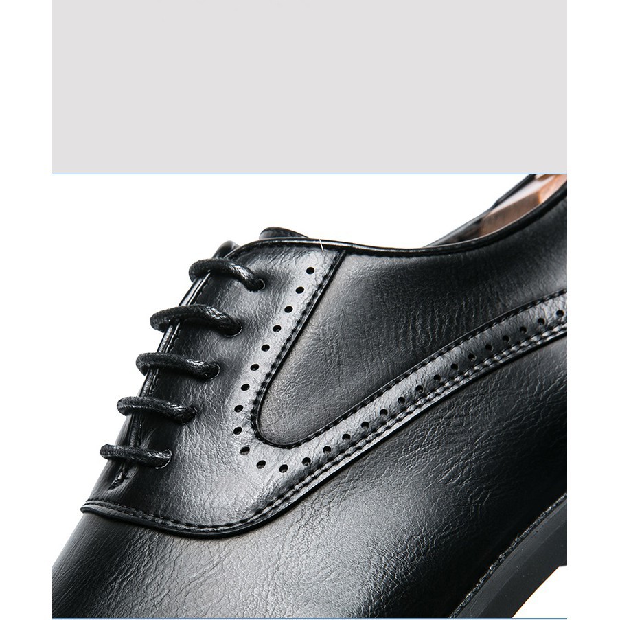 Stylish elegant smooth leather shoes for men sized 38-48 | BigBuy360 - bigbuy360.vn