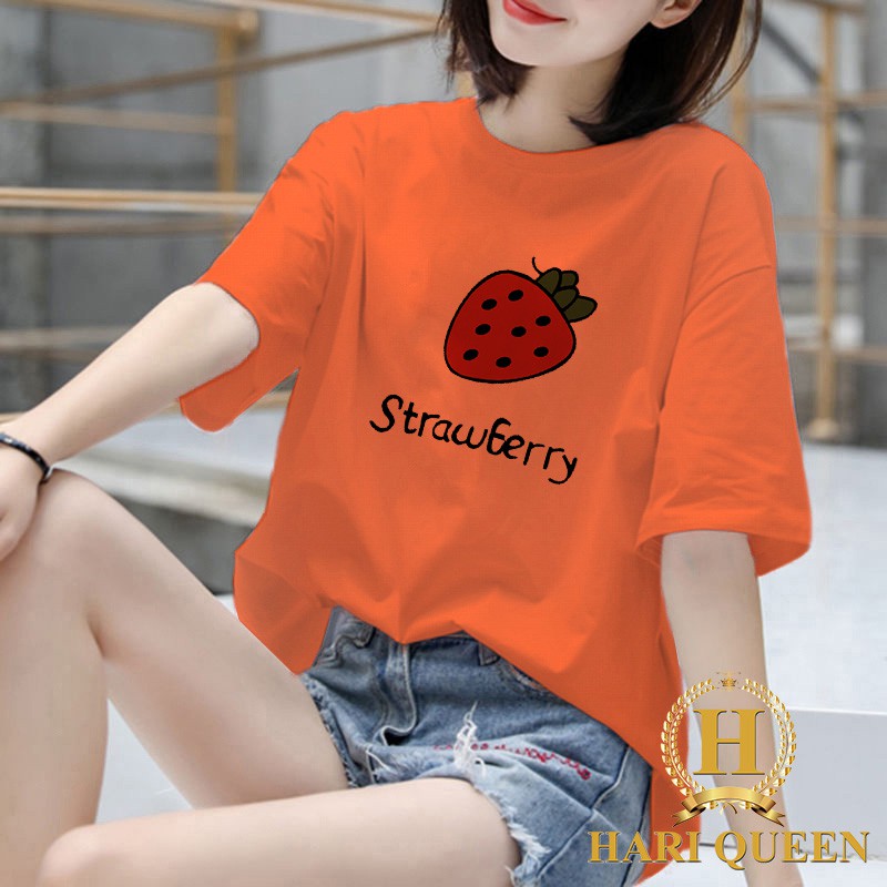Áo phông quả dâu tây Straw HARI0520