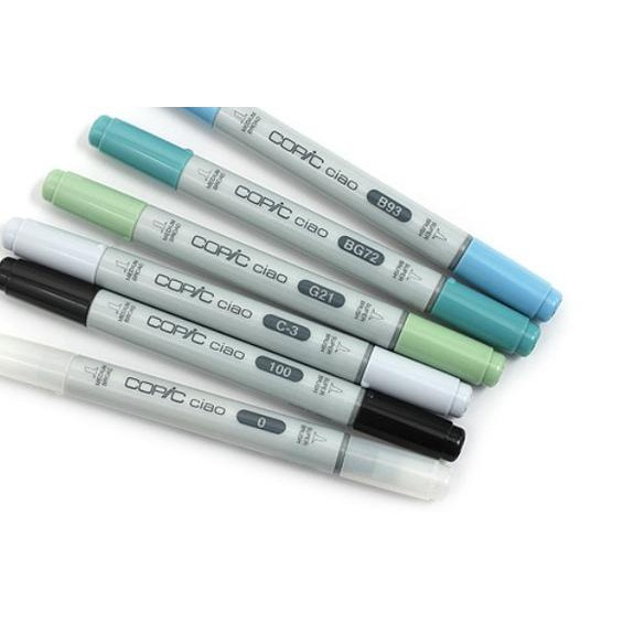 Bút Đánh Dấu Copic Ciao 6 Màu Tiện Dụng