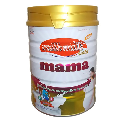 Sữa milkmilkgold mama 900g dinh dưỡng cho mẹ mang thai và cho con bú loại 900g