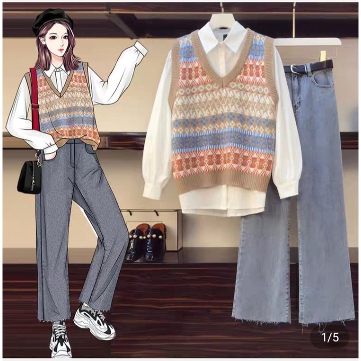 Quần jean bò ống rộng quần ống suông nữ lưng cao cạp cao màu xanh đẹp hot năm 2022 SKShop22 | BigBuy360 - bigbuy360.vn