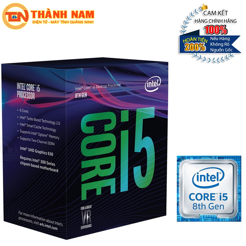 [FREESHIP 99K]_CPU Intel Core I5-8400 (2.8GHz - 4.0GHz)