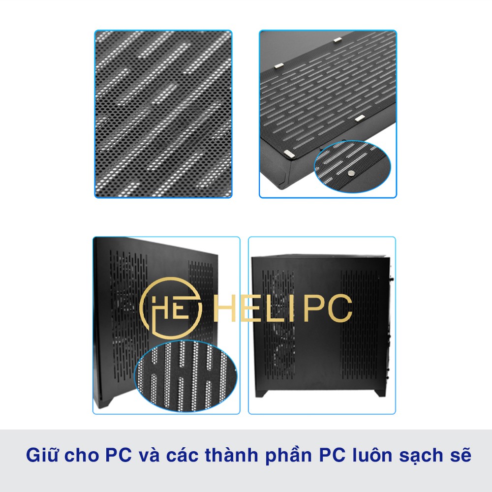 Tấm lưới chắn lọc bụi case máy tính quạt tản nhiệt nhiều kích thước - Tấm lưới chống bụi tự cắt