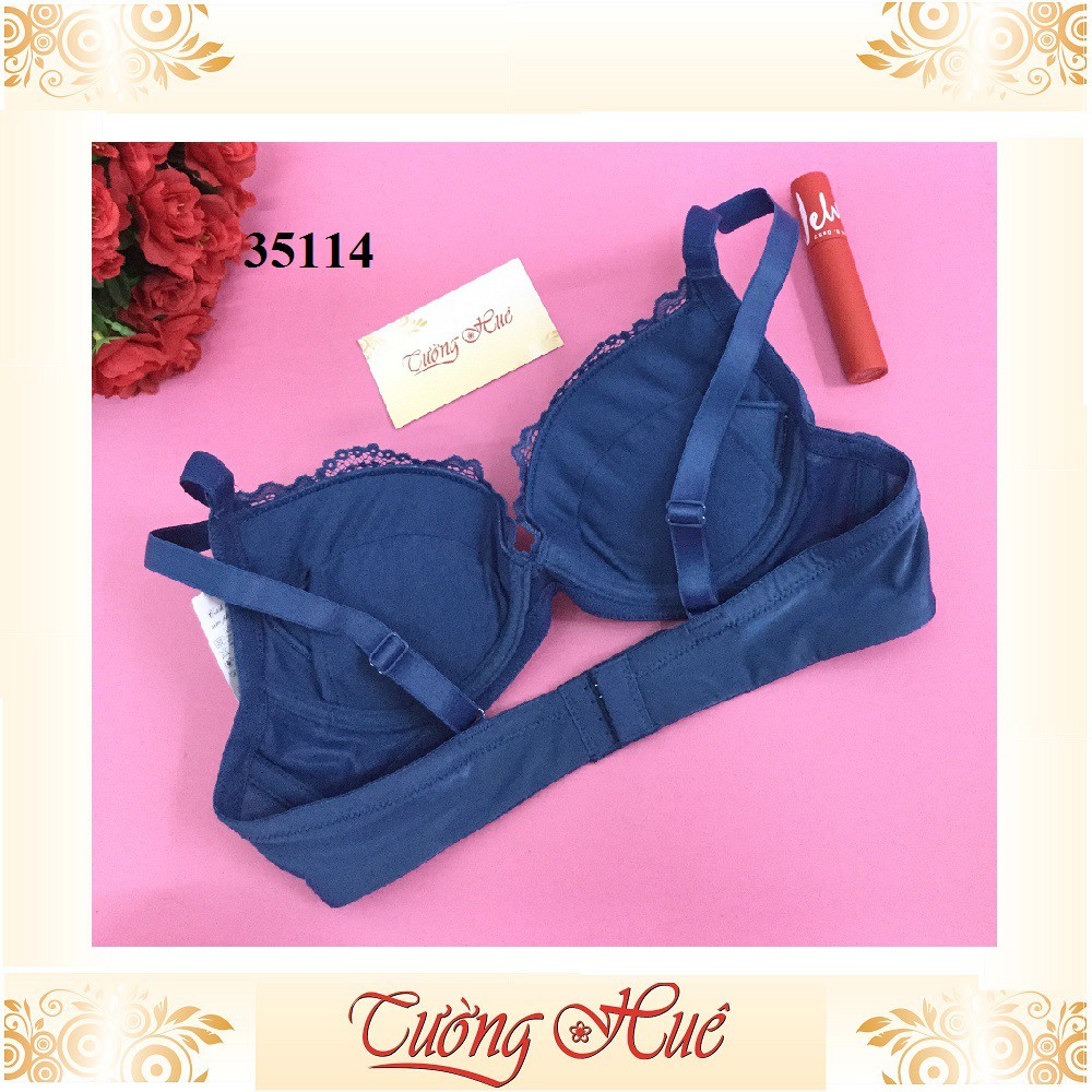 Áo lót nữ Bon Bon BV35114 mút dầy nâng ngực phối ren.