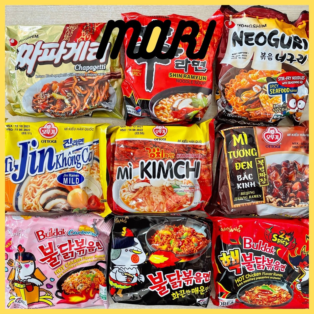 Mì gói Hàn Quốc