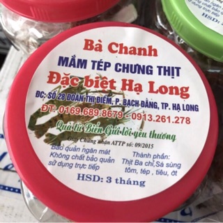 Mắm Tép Chưng Thịt Bà Chanh