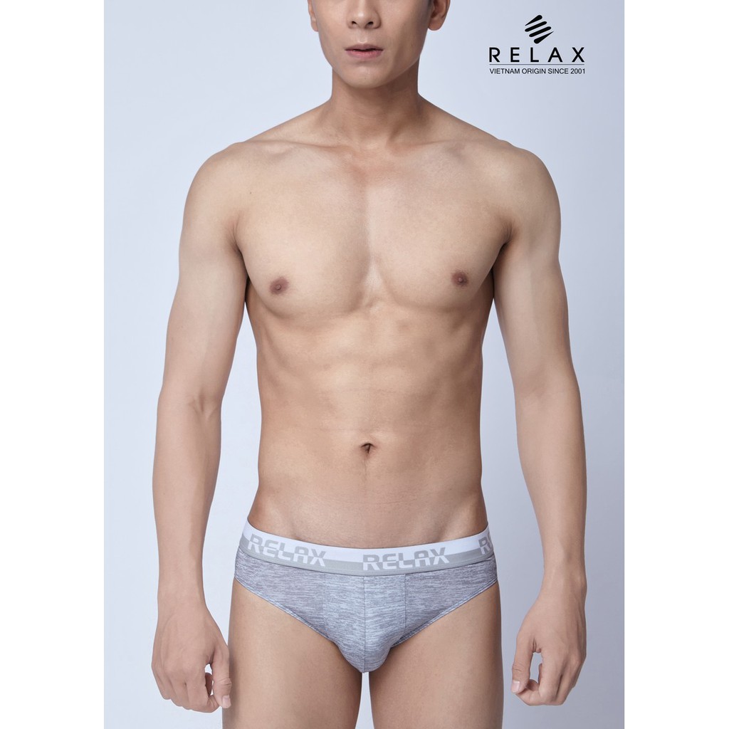 Quần lót nam brief RLTK055 quần sịp nam thoáng mát mềm mại cao cấp, co giãn tốt, ôm gọn - RELAX FAMILY