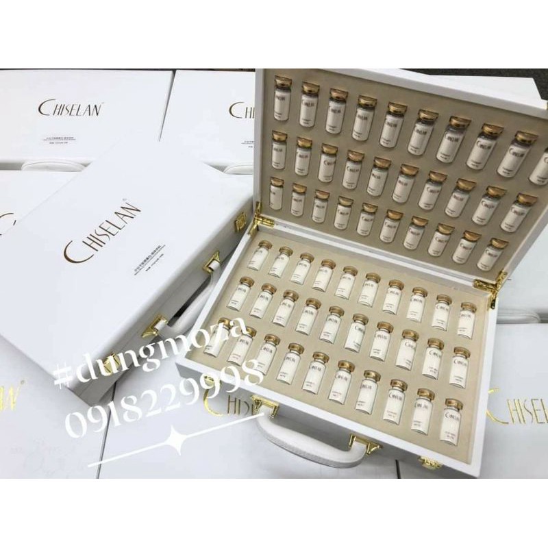 Giá hủy diệt Full Vali 30 lọ Collagen Chiselan Trắng Da An Toàn