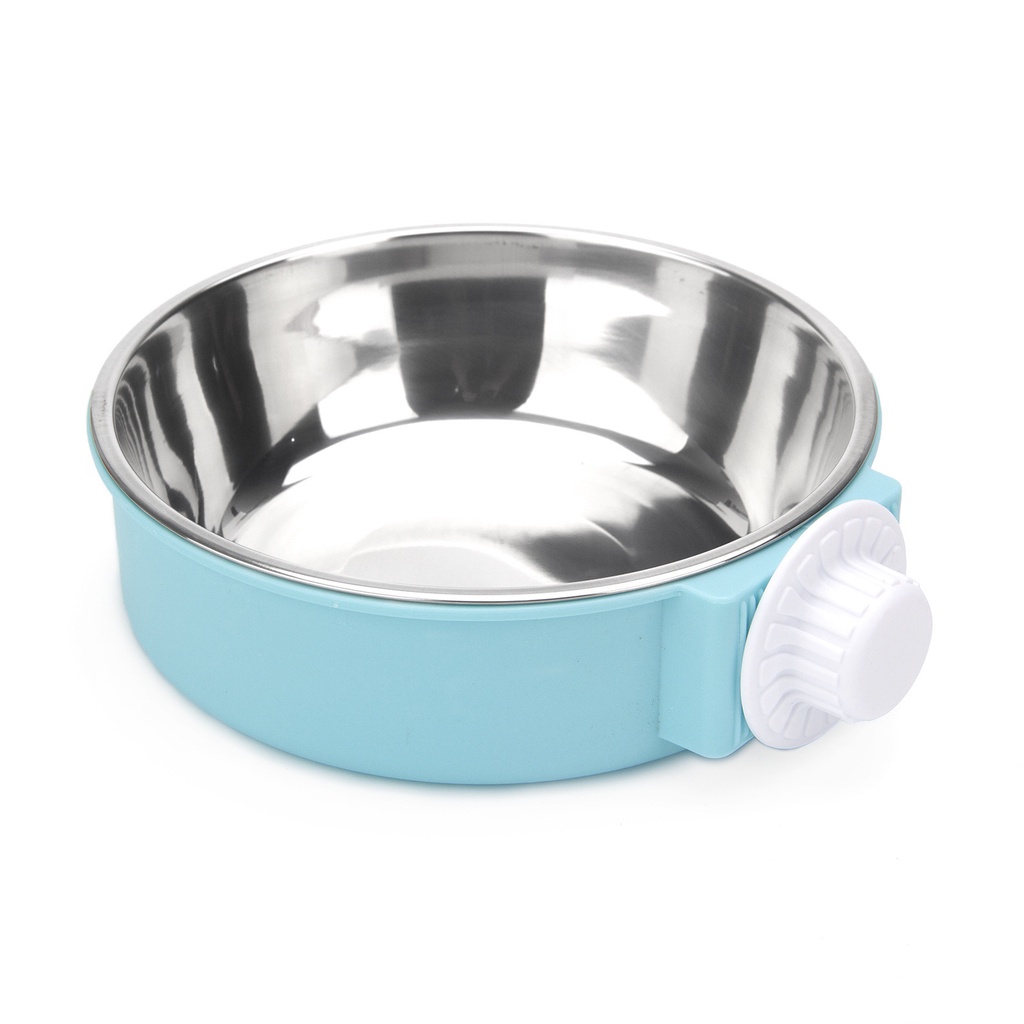 Bát ăn cho mèo Bát ăn treo chuồng Inox cao cấp Bát cho chó Surica PK02