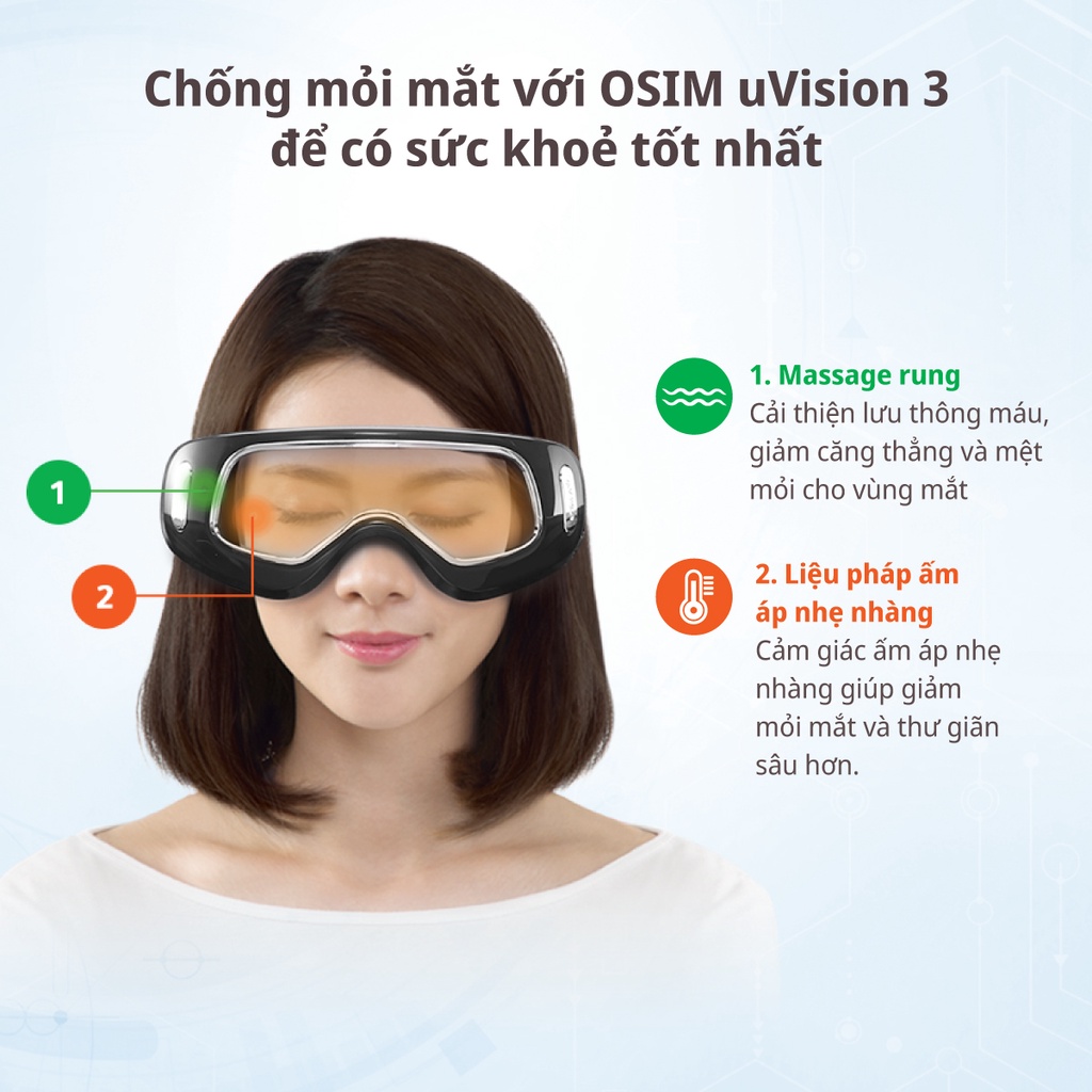 Máy massage mắt OSIM uVision 3