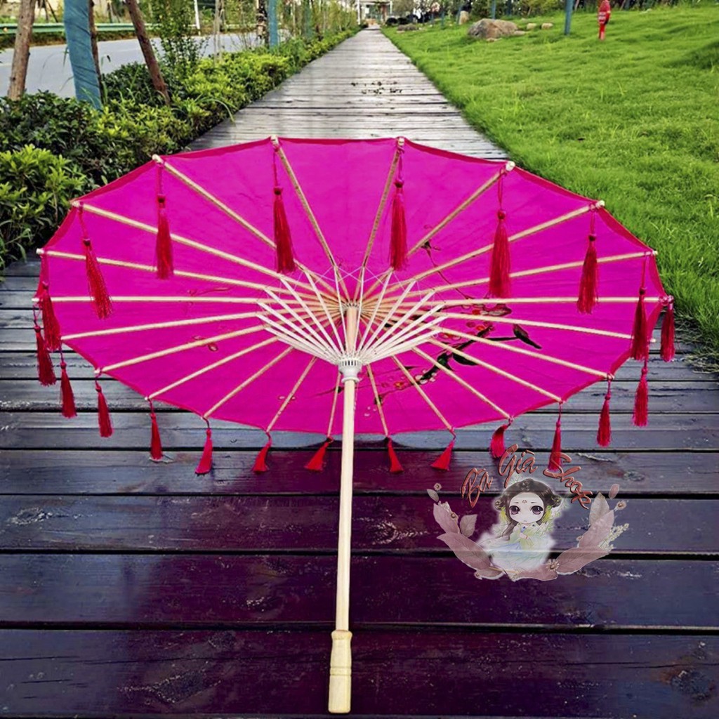 Ô dù cổ trang dù nhật đạo cụ chụp ảnh trang trí