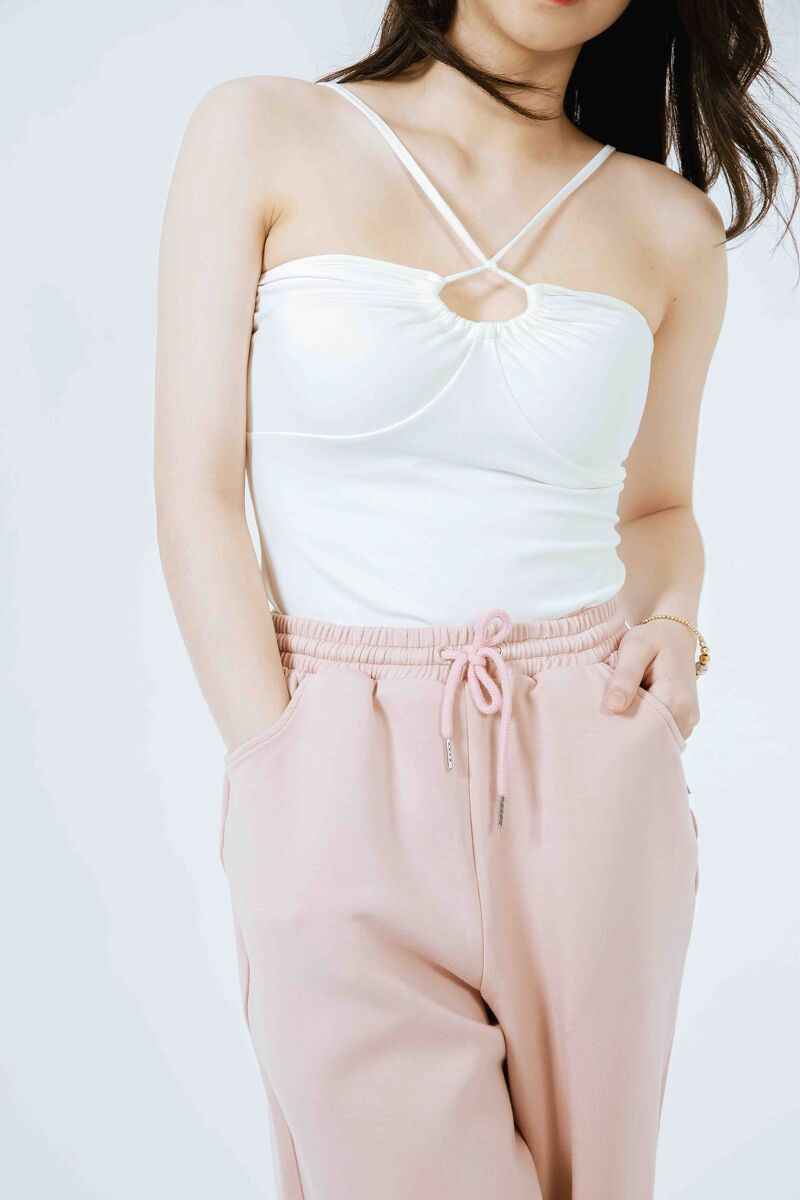 [Mã WABRWA8 giảm 15% đơn 99k] CCHAT Áo thun cổ buộc dây | BigBuy360 - bigbuy360.vn