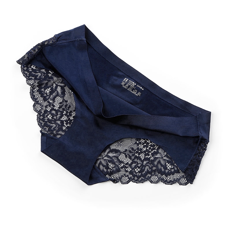 Set 3 Quần Lót Viền Ren Gợi Cảm Thời Trang Cho Phụ Nữ