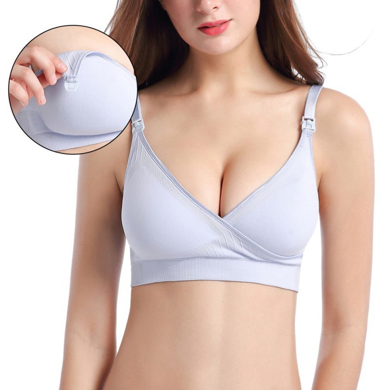 Áo ngực không gọng màu trơn thoải mái cho nữ