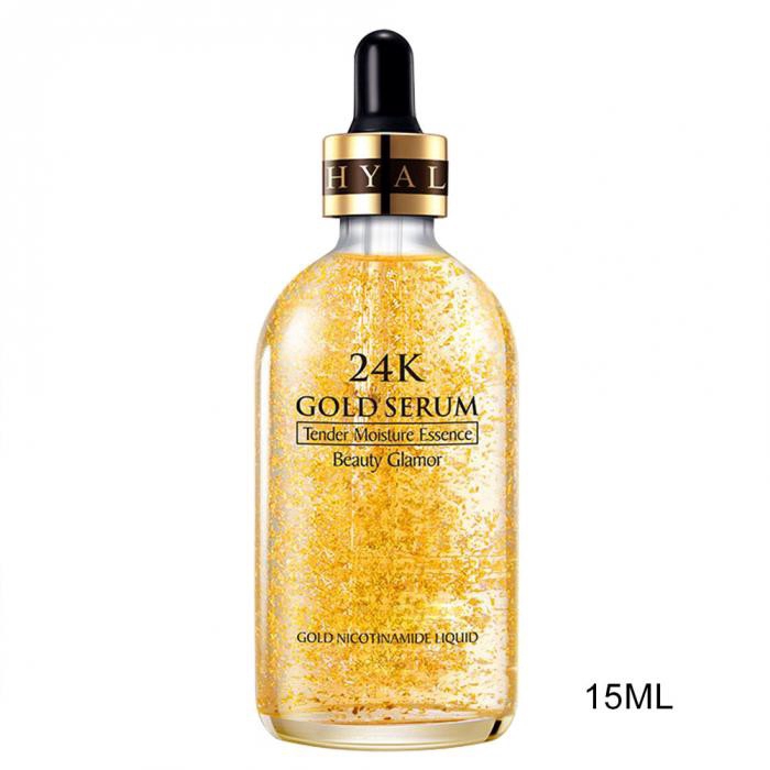 【30ml】24K gold essence liquid moisturizing pores shrink non-greasy skincare cosmetics face oil | BigBuy360 - bigbuy360.vn