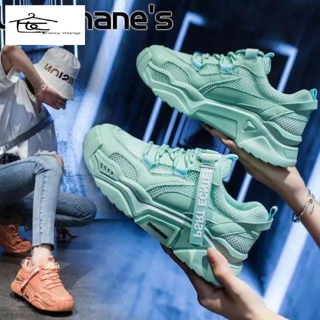 Giày Thể Thao Thời Trang Mùa Thu Phong Cách Hàn Quốc Cho Nữ
