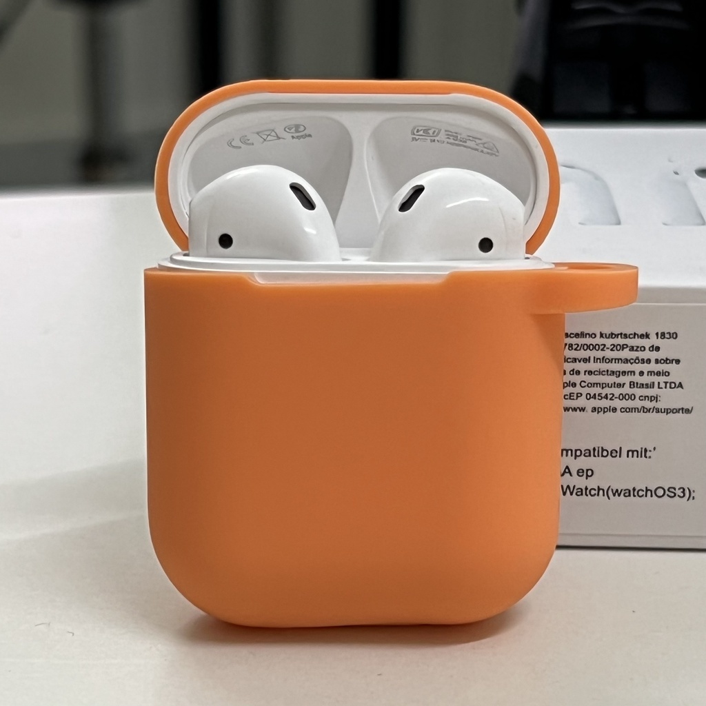 vỏ chống bẩn case airpods 1 2 bảo vệ tai nghe bluetooth nhiều màu ốp dày chống bẩn