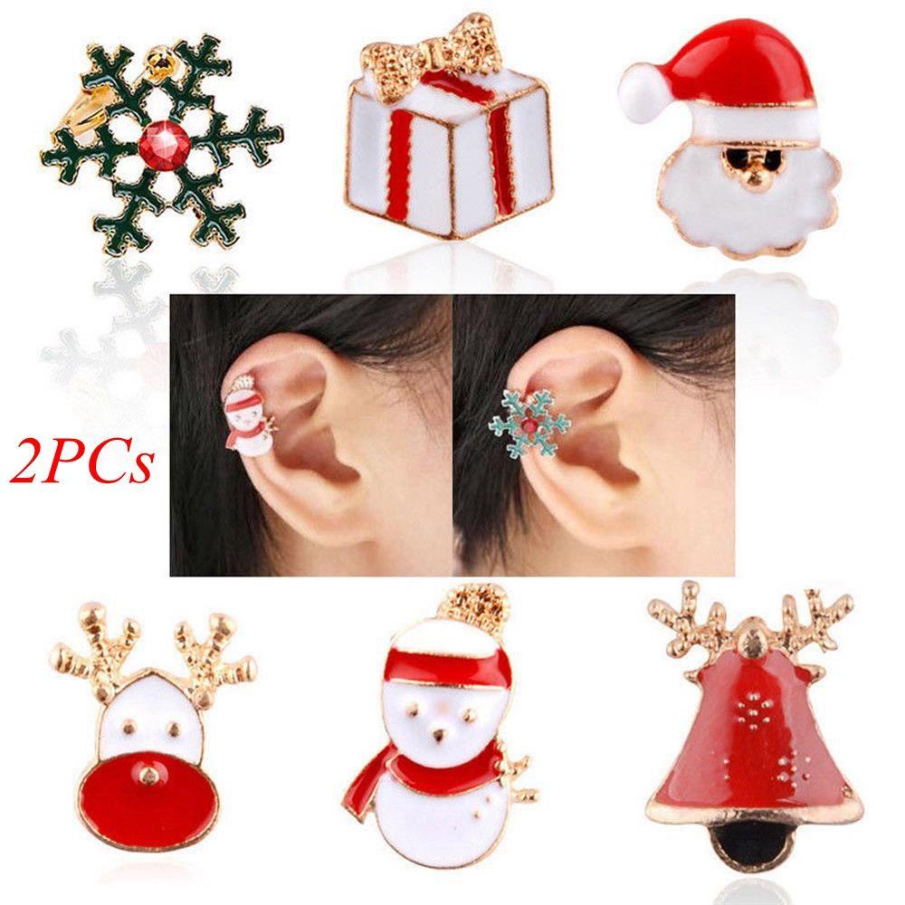 JUNE Bộ 2 Khuyên Tai Thời Trang Cá Tính